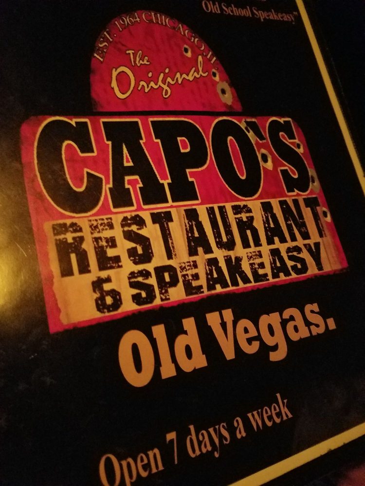 CAPO’S RESTAURANT & SPEAKEASY 1875 Photos & 2210 Reviews 5675 W