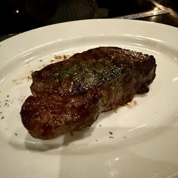 Little Joe’s Steakhouse - New York Strip (perfectly seasoned but unevenly cooked) - VN - Steakhouses Near Me - Honolulu, Hawaii