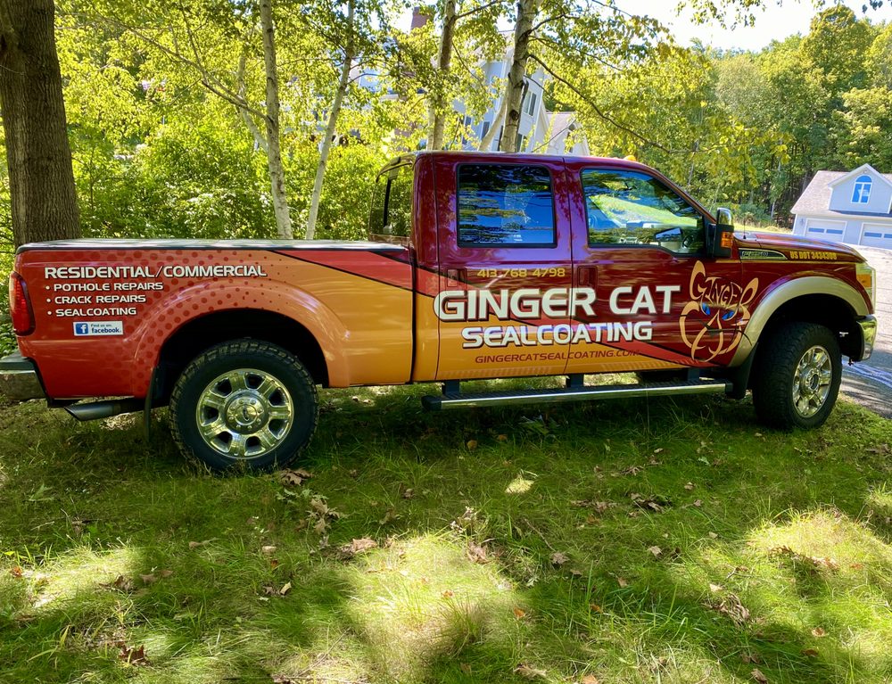 GINGER CAT SEALCOATING 623 Leyden Rd, Greenfield, Massachusetts