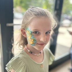 Irisaflower Face Designs - Pikachu cheek art