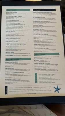 Menu photo 8 Aqua Penny's Leawood, KS