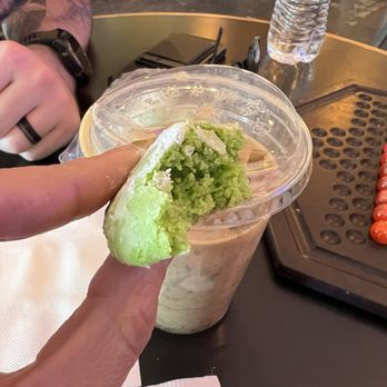 Tree Lounge Coffee - Ube cookies and dark mocha iced coffee (w almond milk). - Coffee & Tea Near Me - Camarillo, California