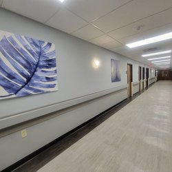 Heartland Health Care Center- San Antonio - Pristine hallway. One of many leading to different wings of care