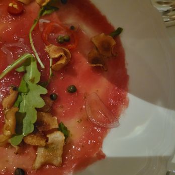 Castell's Restaurant - Tuna carpaccio - Italian Near Me - Brooklyn, New York