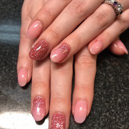 Dip powder manicure by Li Dip powder manicure by Li