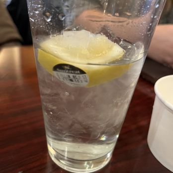 Cafecito - Lemon given with sticker still on it - Cuban Near Me - Chicago, Illinois