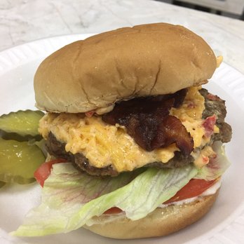 Dinglewood Pharmacy - Pimento cheeseburger with bacon and pepper jelly!!!! - Drugstores Near Me - Columbus, Georgia