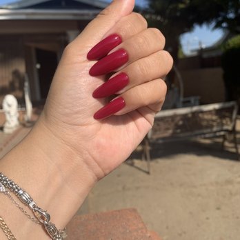 M2 Nail Lounge - Had to add a picture out in the sun because this color is phenomenal! It's one of the Korean gel brands they have. - Nail Salons Near Me - Alhambra , California M2 Nail Lounge - Had to add a picture out in the sun because this color is phenomenal! It's one of the Korean gel brands they have. - Nail Salons Near Me - Alhambra , California
