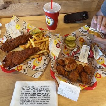Dave's Hot Chicken - Dave's #Dave's #1 2 Tenders w/ Fries Dave's 10pc. Dave's Bites - Chicken Shop Near Me - Ocean Township, New Jersey Dave's Hot Chicken - Dave's #Dave's #1 2 Tenders w/ Fries Dave's 10pc. Dave's Bites - Chicken Shop Near Me - Ocean Township, New Jersey