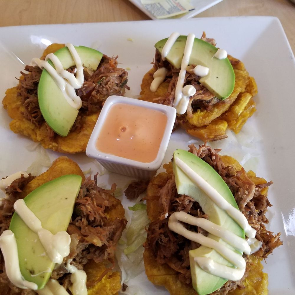 Mambo Cafe - Ropa vieja on tostones... heaven!!!! - Colombian Near Me - Pleasantville, New Jersey Mambo Cafe - Ropa vieja on tostones... heaven!!!! - Colombian Near Me - Pleasantville, New Jersey