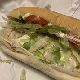 Turkey sandwich with two pieces of meat Turkey sandwich with two pieces of meat