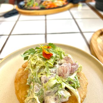 XICA - Tuna tostada - Mexican Near Me - San Francisco, California