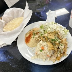 Apollo Greek & Lebanese Cafe - Chicken Shawarma Plate