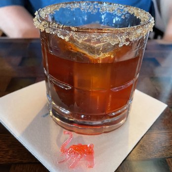 The Pink Elephant - Smoked old fashioned - American Near Me - Boca Grande, Florida The Pink Elephant - Smoked old fashioned - American Near Me - Boca Grande, Florida