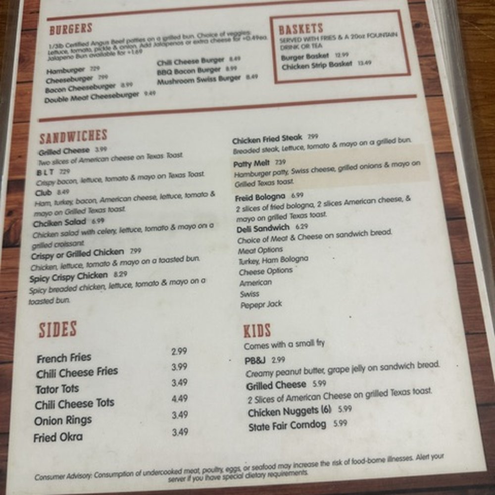 Novice General Store - The menu - Convenience Stores Near Me - Paris, Texas Novice General Store - The menu - Convenience Stores Near Me - Paris, Texas