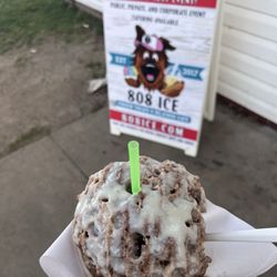 808 Shave Ice - Chocolate snow cone