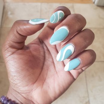 NAILaCARTE - West Loop - Got exactly what I asked for and I love my dip manicure with nail art! - Nail Salons Near Me - Chicago, Illinois NAILaCARTE - West Loop - Got exactly what I asked for and I love my dip manicure with nail art! - Nail Salons Near Me - Chicago, Illinois