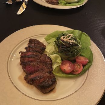 Hidden Kitchens - Filet mignon with tamarind fish sauce and watercress salad. The sauce was soooo good - New American Near Me - Portland, Oregon
