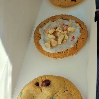 Crumbl - Tracy - Our purchase minus the strawberry crumb we shared - Bakeries Near Me - Tracy, California Crumbl - Tracy - Our purchase minus the strawberry crumb we shared - Bakeries Near Me - Tracy, California