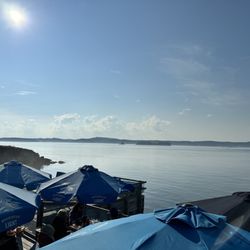 The Pier Waterfront - View from inside seats.