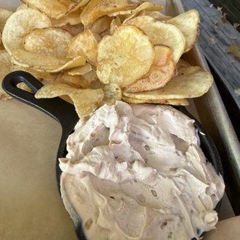 Copper Kettle To Go - French onion dip and house made chips. - American Near Me - Wilton, New Hampshire Copper Kettle To Go - French onion dip and house made chips. - American Near Me - Wilton, New Hampshire