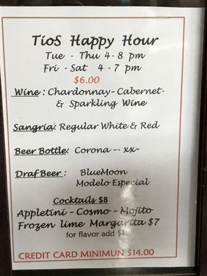 Menu photo 4 Tios Bistro New York, NY Menu photo 4 Tios Bistro New York, NY
