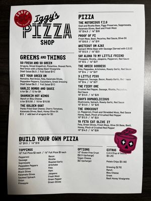 Menu photo 2 Iggy’s Pizza Shop Mount Pleasant, SC Menu photo 2 Iggy’s Pizza Shop Mount Pleasant, SC