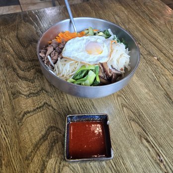 Mori Mori - Bibimbap with Chili Sauce. ( 7.5 ) - Japanese Near Me - Mount Juliet, Tennessee Mori Mori - Bibimbap with Chili Sauce. ( 7.5 ) - Japanese Near Me - Mount Juliet, Tennessee