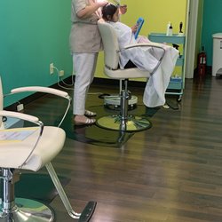 Lice Clinics of America - My daughter doing a great job with the treatment