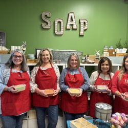 Make and take a pound of soap that YOU MADE!