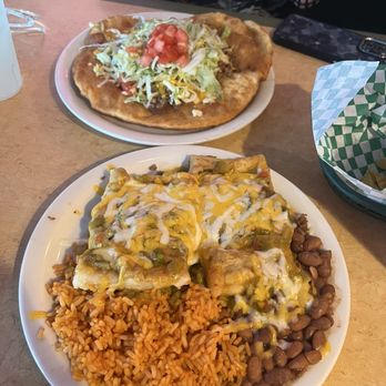 Hot Tamales - #8 Stuffed Sopaipillas #7 Navajo Taco - Mexican Near Me - Rio Rancho, New Mexico