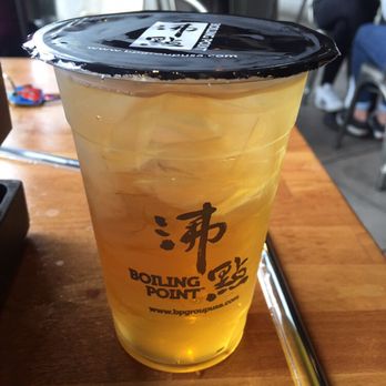 Boiling Point - Yummy iced green tea ( nicely sweetened) - Taiwanese Near Me - Edmonds, Washington Boiling Point - Yummy iced green tea ( nicely sweetened) - Taiwanese Near Me - Edmonds, Washington