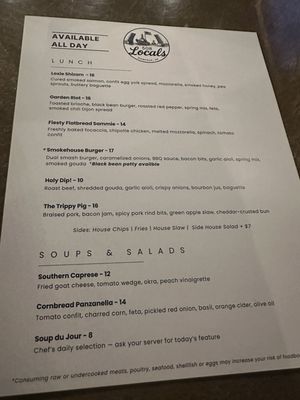 Menu photo 4 508 Locals Norfolk, VA