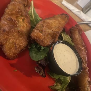 Mine Shaft Tavern - Green chile tempura - American Near Me - Madrid, New Mexico