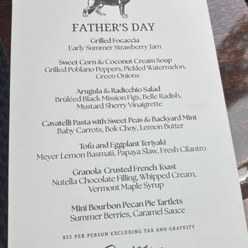 Equinox on 19th - father's day menu - New American Near Me - Washington, DC, District of Columbia Equinox on 19th - father's day menu - New American Near Me - Washington, DC, District of Columbia