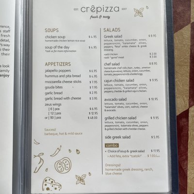 Menu photo 4 Crêpizza Charleston, WV