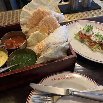 Brigadiers - Papadum! So much! - Indian Near Me - London, XGL
