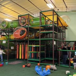 Jungle Jam Party and Play - Part of the play area