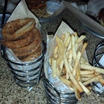 Hook Burger - onion rings and fries - Burgers Near Me - Burbank, California
