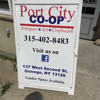 Port City - Front sign - Antiques Near Me - Oswego, New York