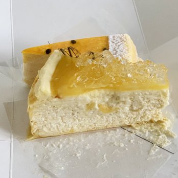 Lady M Cake Boutique - Pineapple Crepe Cake - Desserts Near Me - Central Valley, New York