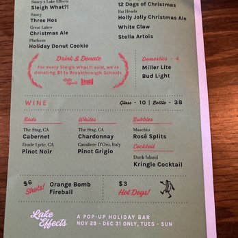 Lake Effects - Pop-Up Restaurants Near Me - Cleveland, Ohio