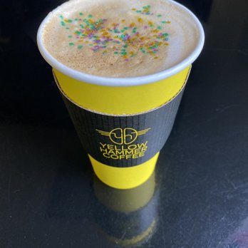 Yellowhammer Coffee - King cake latte - Coffee & Tea Near Me - Mobile, Alabama Yellowhammer Coffee - King cake latte - Coffee & Tea Near Me - Mobile, Alabama