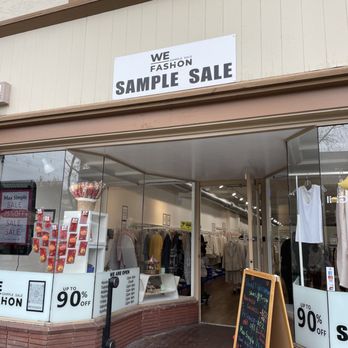 We Fashion Sample Sale - Storefront - Women's Clothing Near Me - Mountain View, California We Fashion Sample Sale - Storefront - Women's Clothing Near Me - Mountain View, California