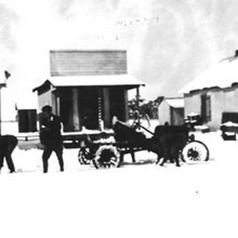Andice General Store - Andice 1925 in snow. - Burgers Near Me - Georgetown, Texas