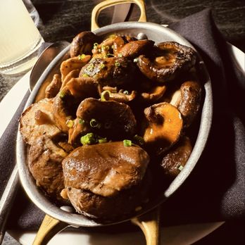 Patron Saint - Roasted mushrooms with thyme - Steakhouses Near Me - Rochester, New York Patron Saint - Roasted mushrooms with thyme - Steakhouses Near Me - Rochester, New York