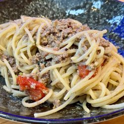 Spaghetti w/ White Veal Ragu