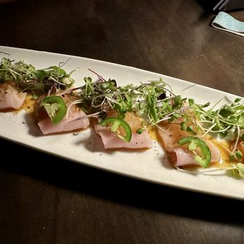 Sushi Blue Wave - Hamachi and jalapeño sashimi - sooo good! - Sushi Bars Near Me - Lihue, Hawaii
