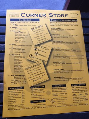 Menu photo 5 Corner Store- Chatham Chatham, MA