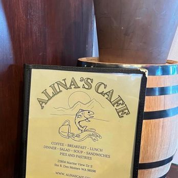 Alina’s Cafe - Menu - Cafes Near Me - Des Moines, Washington